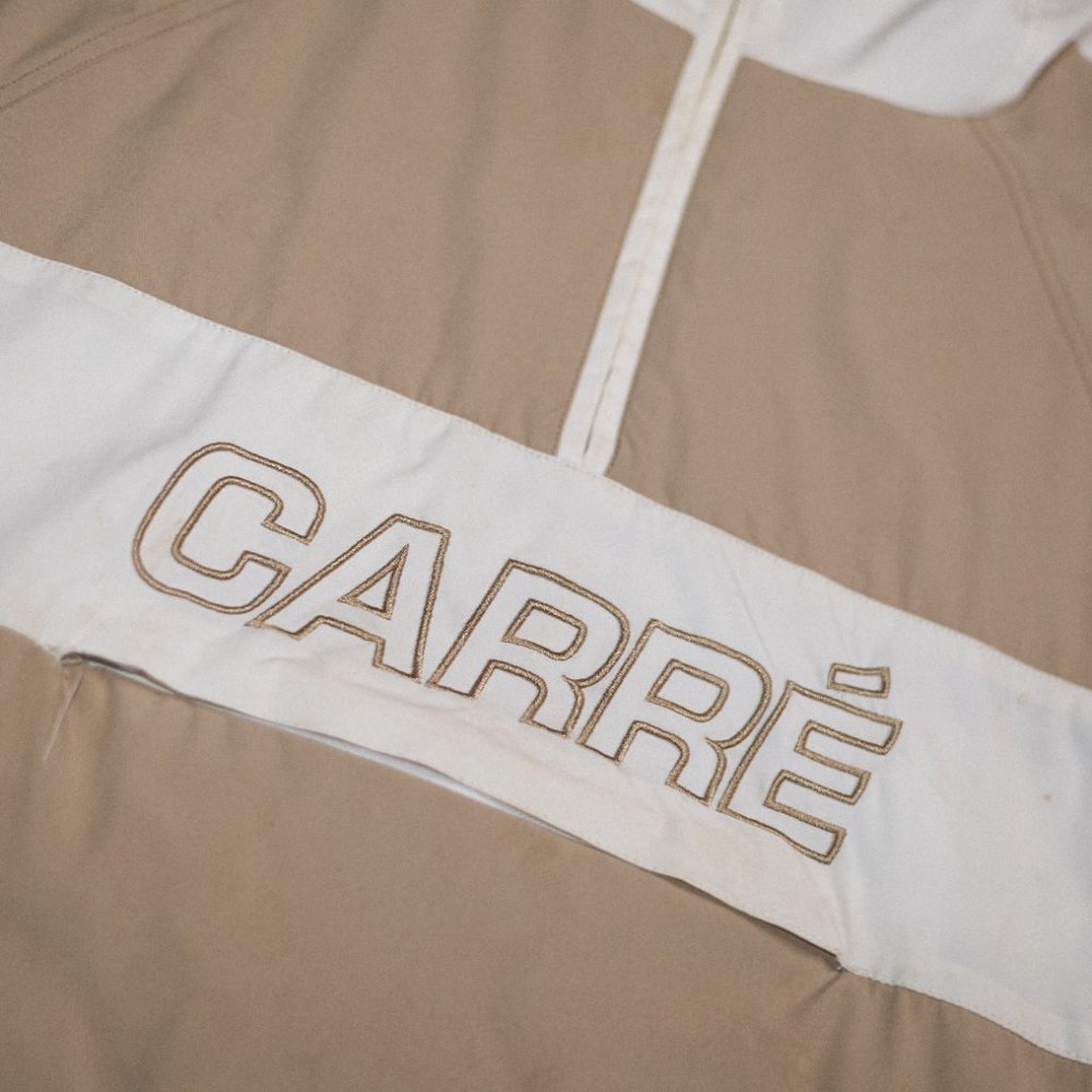 Beige Carre Windbreaker throw-over - Picture 3 of 8